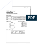 74F32 Quad 2-Input OR Gate: General Description