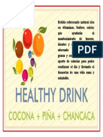 Bebida Refrescante Natural Rica en Vitaminas