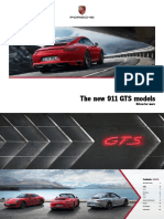 Porsche 911 GTS - Catalogue (MY2017)