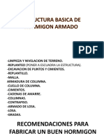 Estructura Basica Para Un Buen Hormigon