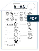 A An and Prepositions