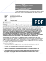 BIOL 109 Intro To Biological Science Peterman PDF