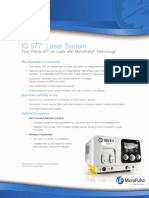 Iq 577 Laser System: True-Yellow 577 NM Laser With Micropulse Technology