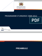 2009 12 Programme Urgenve 2009 12