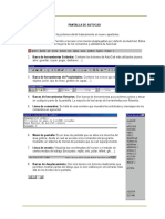 Pantalla de Autocad