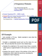 Moving Into The Frequency Domain: Time Spatial Fourier Transform (FT)