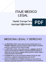 Peritaje médico legal: función y procedimiento
