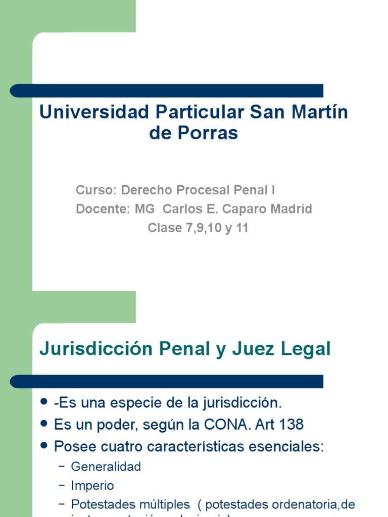 Competencia Penal y Jurisdiccion | PDF | Jurisdicción | Competencia (ley)