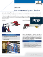 Multijig 15 & Garra Universal para Cilindro - Ficha Técnica em Português