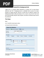 How to Reprocess a Failed Background Job in SAP