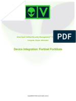 Device Integration Fortinet FortiGate