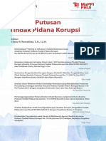 Buku Anotasi Putusan Tindak Pidana Korupsi