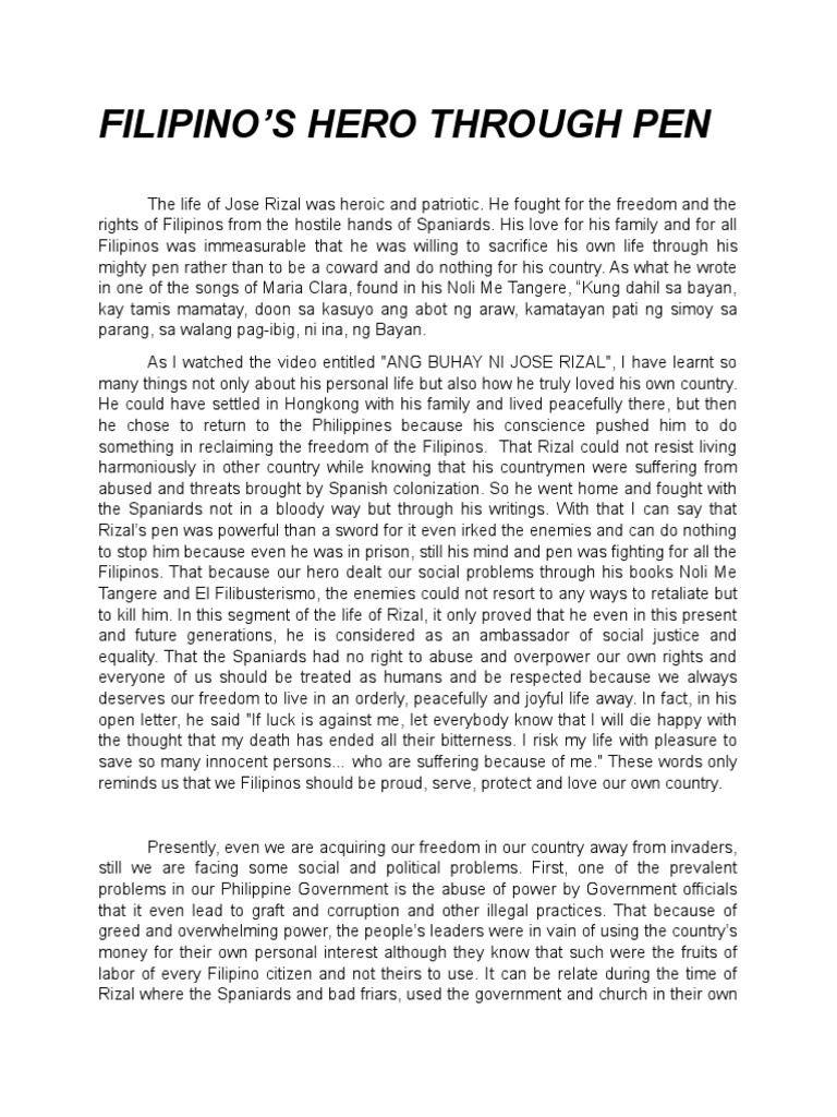 essay about politics in the philippines tagalog