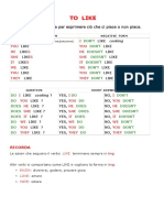 Learn Italian verb "TO LIKE