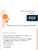 LP 4. Apele Sulfuroase