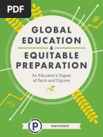 Global Educ Ation Equitable Preparation: An Educator's Digest of Facts and Figures