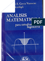 Análisis Matemático I Para Estudiantes de Ingeniería - Venturini y Scardigli