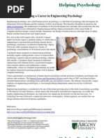 Download Forging a Career in Engineering Psychology by Helping Psychology SN35272186 doc pdf