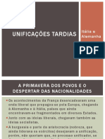 Unificações Tardias