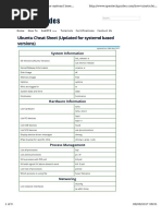 Ech Guides: Ubuntu Cheat Sheet (Updated For Systemd Based Versions)