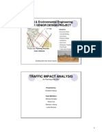 Civil & Environmental Engineering 181 Senior Design Project: Traffic Impact Analysis