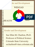 Gender and Development: Wid/Gad