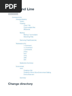 Command Line: Change Directory