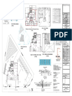 Plot Area Diagram (1:500) : Built Up Area: Stilt Plan (1:100) Stilt Area Line Diagram (1:100)
