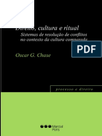 L 24 Tira Gosto Direito Cultura e Ritual Sistema de Resolução de Conflitos No Contexto Da Cultura Comparada Oscar G Chase1
