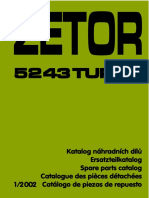 Zetor 5243 Keskenynyomtav