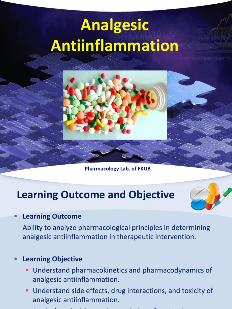 Analgesic and Anti-Inflammation Pharmacology | PDF | Nonsteroidal Anti ...