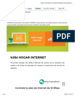 Kölbi Hogar Internet: Contratá Tu Plan de Internet de 10 Mbps