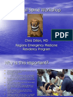 Cervical Spine Workshop: Chris Dillon, MD Regions Emergency Medicine Residency Program