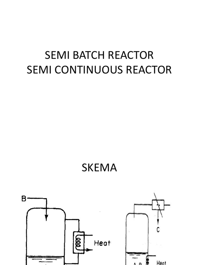 Semi-Batch Reactor Overview and Benefits | PDF | Technology & Engineering