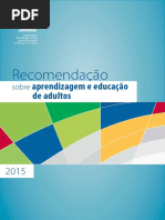 Unesco Recomendacoes Sobre Aprendizagem Jovens e Adultos