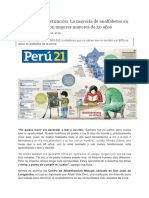 3 Día de La Alfabetización - La Mayoría de Analfabetos en Perú Son Mujeres Mayores