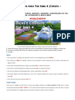 The Sims 4 Códigos