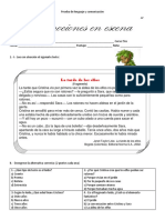 Prueba de Lenguaje y Comunicacion Narrativo Afiche Biografia