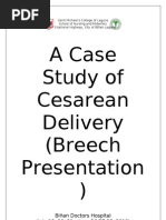 Download Case Study of Cesarean Section by zarian wu SN35276187 doc pdf