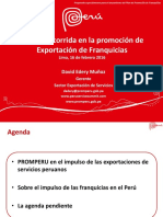 Presentación Franquicias Lanzamiento Del Plan de Promociòn de Franquicias PDF