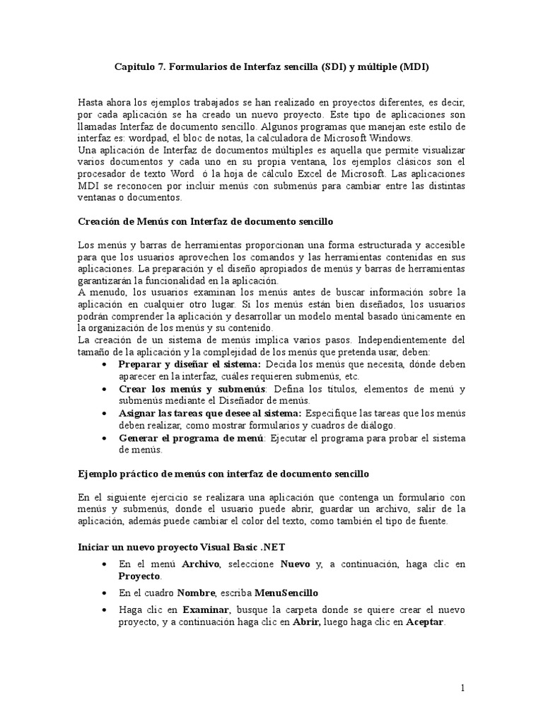 Programacion de Menus | PDF | Archivo de computadora | Point and Click