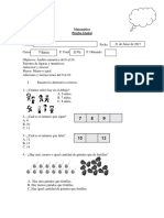 Matemática Prueba Global