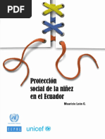 Proteccion Social de La Niñez en Ecuador