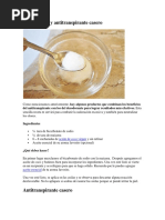 Desodorante y Antitranspirante Casero