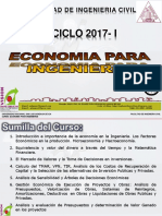 Clase 01 Economia Para Ing 2017 i