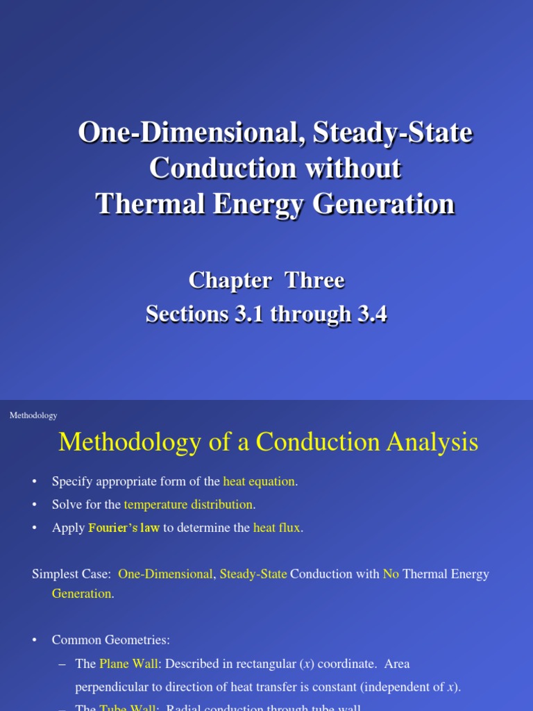 3A Chapter3 Sec.3.1 3.4 Color | PDF | Thermal Conduction | Heat Transfer