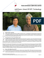8 Things You Should Know About GPGPU Technology: Q&A With TACC Research Scientists
