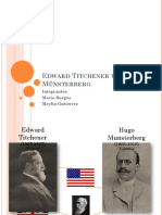 Edward Titchener y Hugo Münsterberg