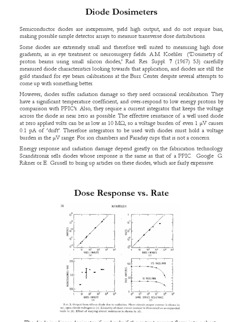 22 DiodeDosimeters | PDF | Dosimetry | Diode