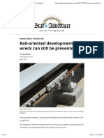 Rail-Oriented Development Wreck Can Still Be Prevented
